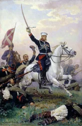 General M.D. Skobelev (1843-82) im Russisch-Türkischen Krieg, 1883